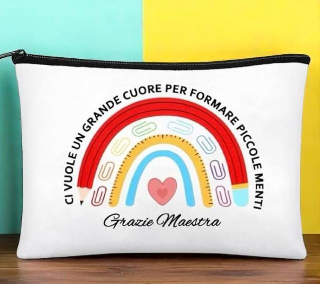 🎁 Astuccio Regalo per Maestra – 3 Grafiche Disponibili