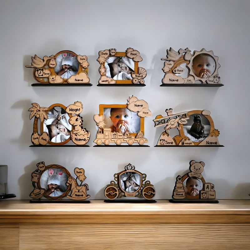 Cornice nascita 3D personalizzata – Ricordo speciale per il neonato