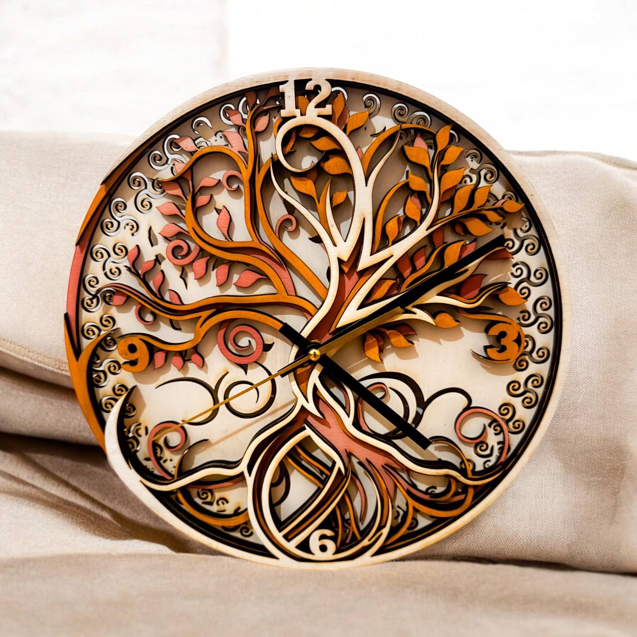 Orologio decorativo "Albero della Vita" – Idea regalo per le maestre