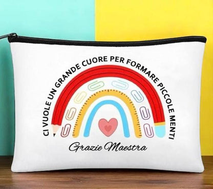 🎁 Astuccio Regalo per Maestra – 3 Grafiche Disponibili